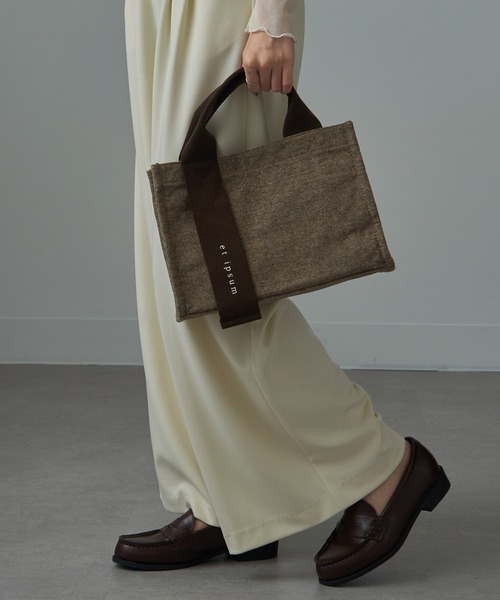 「SETUP7」 ハンドバッグ FREE グレー レディース_画像5