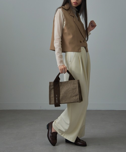 「SETUP7」 ハンドバッグ FREE グレー レディース_画像7