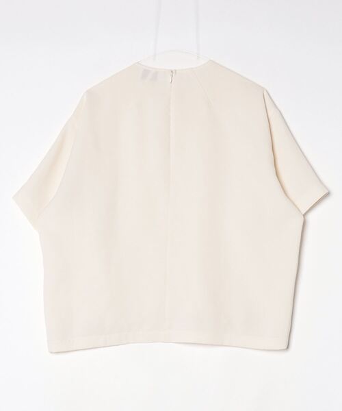 「UNITED ARROWS」 半袖ブラウス 38 オフホワイト レディースの画像