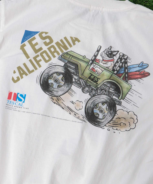 「The Endless Summer」 半袖Tシャツ MEDIUM ベージュ メンズ_画像7