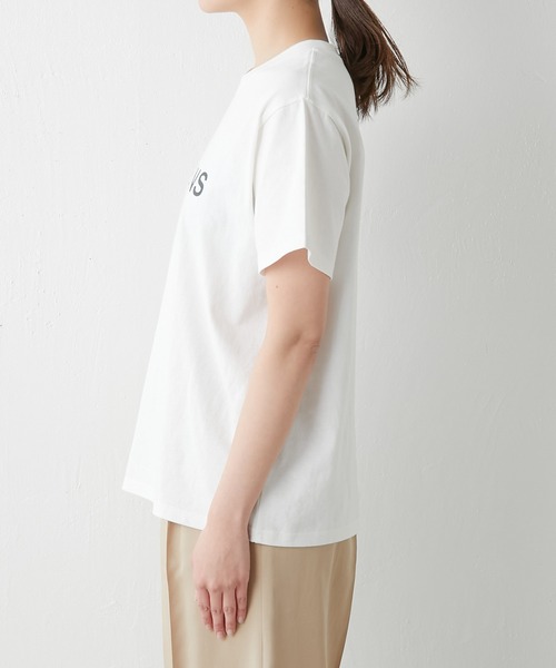 「GALLARDAGALANTE」 半袖Tシャツ FREE チャコールグレー レディース_画像3