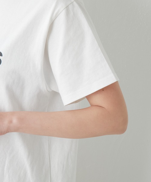 「GALLARDAGALANTE」 半袖Tシャツ FREE チャコールグレー レディース_画像6