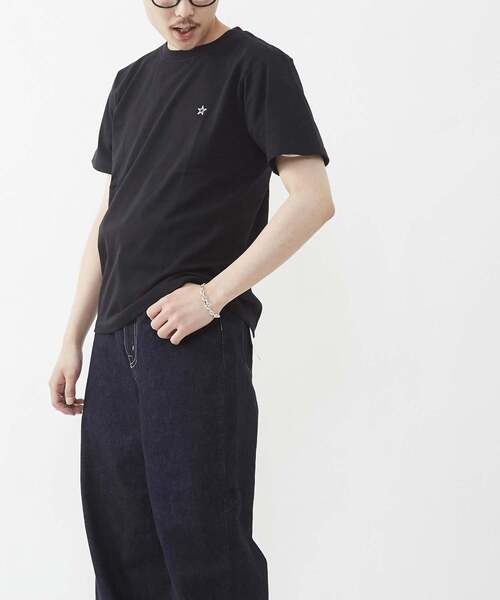 「CONVERSE TOKYO」 半袖Tシャツ LARGE ブラック メンズ_画像2