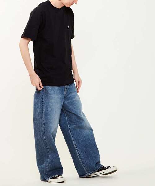 「CONVERSE TOKYO」 半袖Tシャツ LARGE ブラック メンズ_画像5