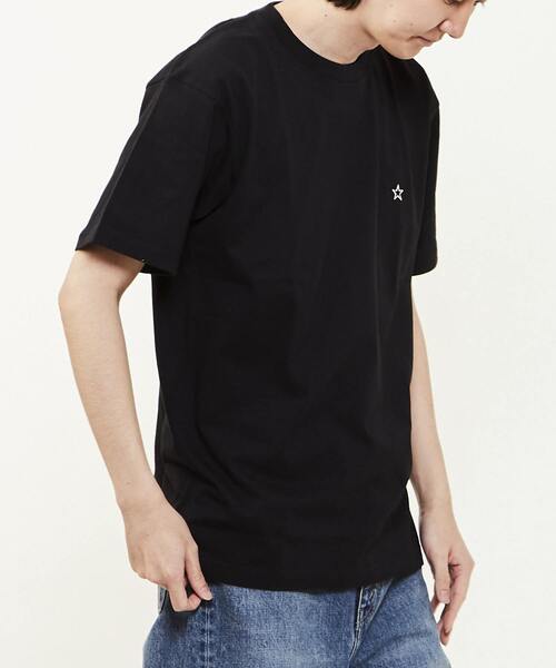 「CONVERSE TOKYO」 半袖Tシャツ LARGE ブラック メンズ_画像7