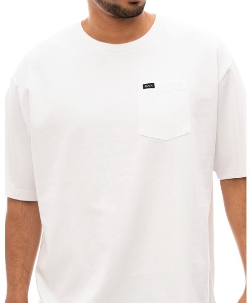 「RVCA」 半袖Tシャツ LARGE ホワイト メンズ_画像3