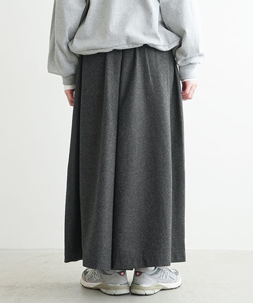 solamonat poche（ソラモナポッシェ） ワイドパンツ パンツ ウール