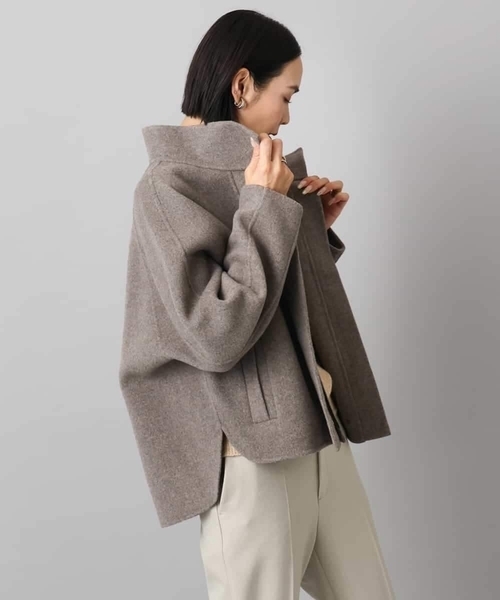 MICHEL KLEIN（ミッシェルクラン） コート アウター スタンドカラー