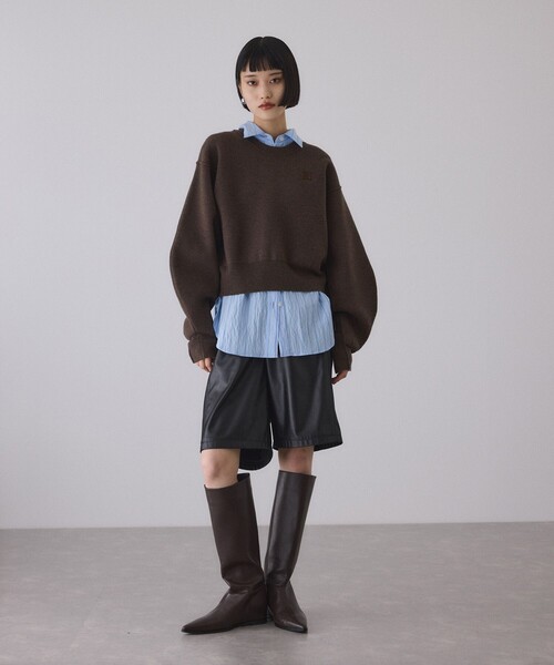 ADAM ET ROPE'（アダムエロペ） ハーフパンツ パンツ グロスコクーン