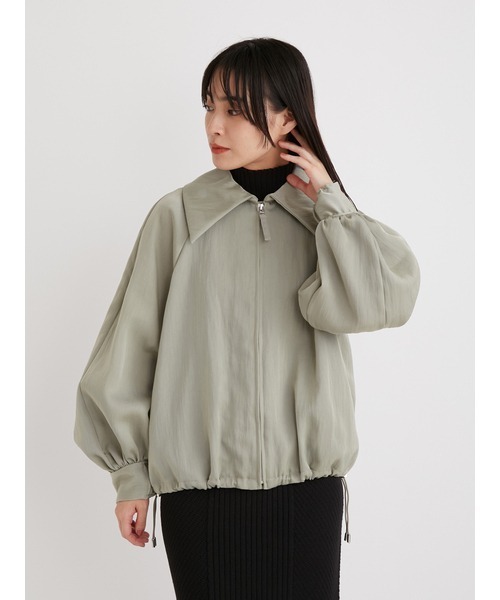 「FRAY I.D」 ナイロンブルゾン 0 カーキ レディース_画像6