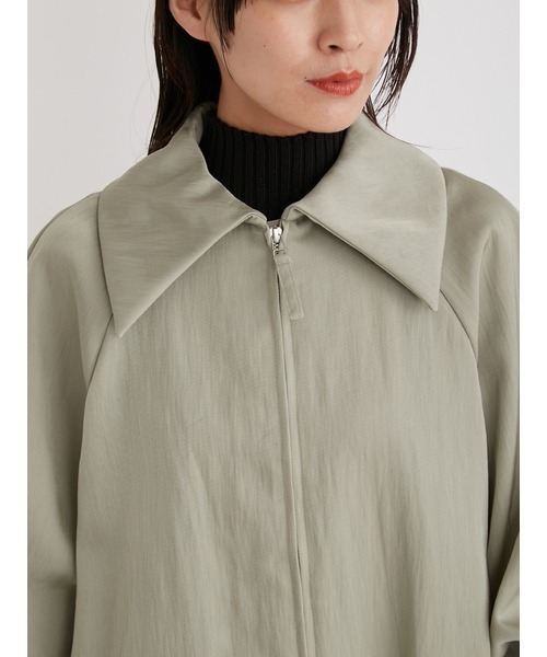 「FRAY I.D」 ナイロンブルゾン 0 カーキ レディース_画像8