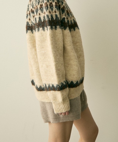 TODAYFUL Nordic Over Knit ニット full/fill. ニット セーター nordic over knit / ノルディックオーバー