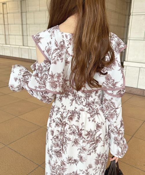 「apres jour」 長袖ワンピース X-LARGE ピンク系その他 レディース_画像5