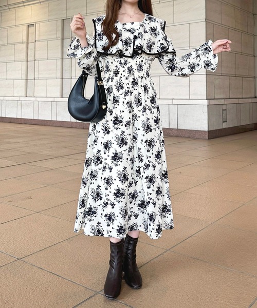 「apres jour」 長袖ワンピース X-LARGE ピンク系その他 レディース_画像6