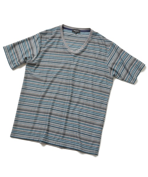 「MEN'S BIGI」 半袖Tシャツ 03 ベージュ メンズ_画像2