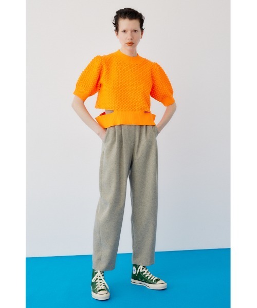 パンツ Yes HeRIN.CYE パンツ 36 ライトグレー レディース : ZOZOTOWN Yahoo!店