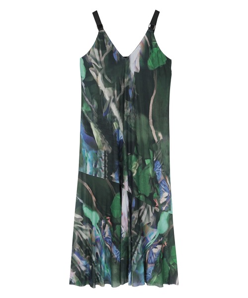 「miette」 キャミソールワンピース FREE ダークグリーン レディース_画像7