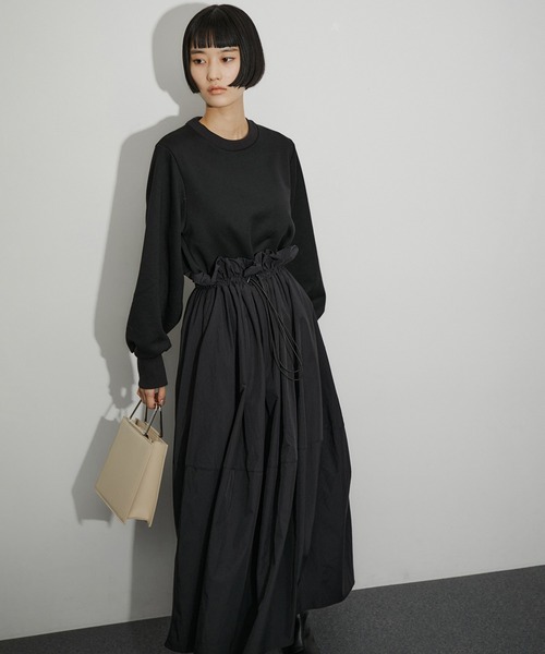 美品です。ADAM ET ROPÉ ブラックワンピースJK 36 ADAM ET ROPÉ ブラックワンピースJK 36