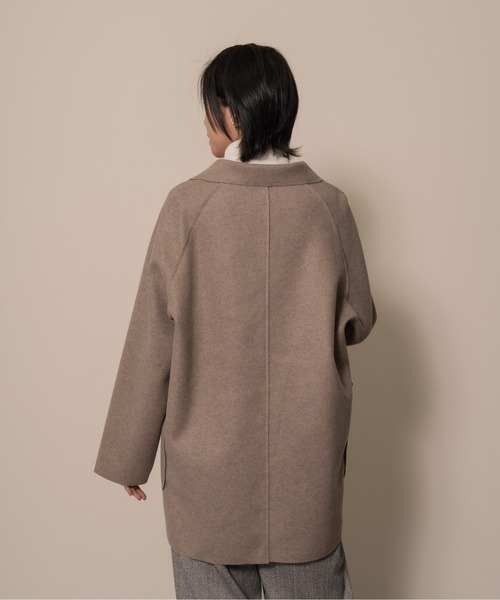 「DOLLUPOOPS」 テーラードジャケット 38 チャコールグレー レディース_画像7