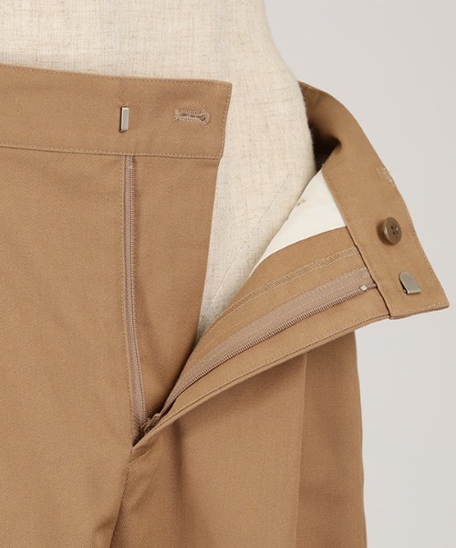「1chaku.」 チノパンツ S キャメル レディース_画像5