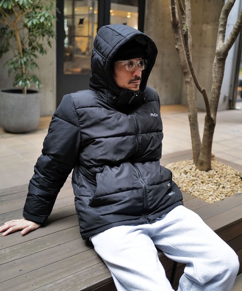 RVCA（ルーカ） ブルゾン アウター メンズ RVCA×AZUL PUFFER JKT