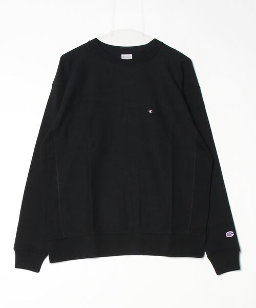 Champion（チャンピオン） 長袖Tシャツ L ブラック メンズ : ZOZOTOWN