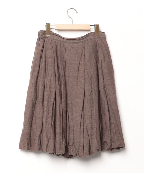 「Vivienne Westwood red label」 プリーツスカート 3 ブラウン レディース_画像2