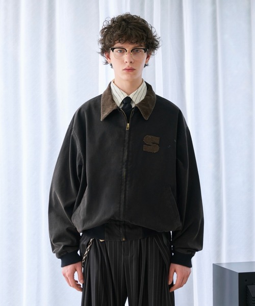 soerte ヘリテージダックワークジャケット サイズ 2 soerte ブルゾン アウター Heritage Duck Work Jacket with Corduroy