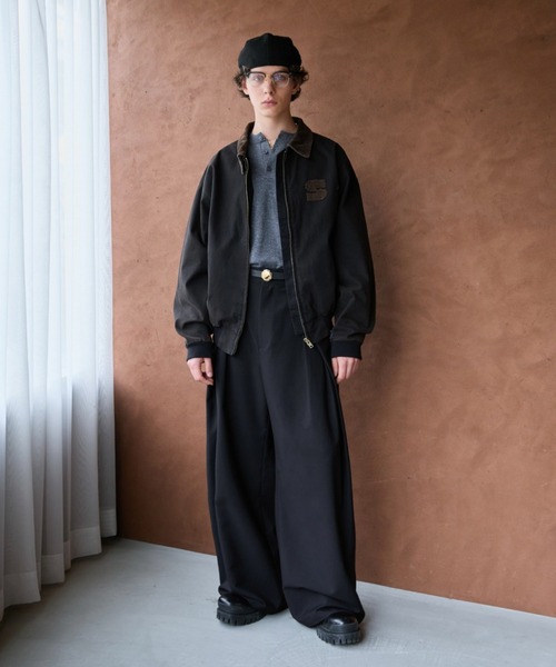 soerte ヘリテージダックワークジャケット soerte ブルゾン アウター Heritage Duck Work Jacket with Corduroy