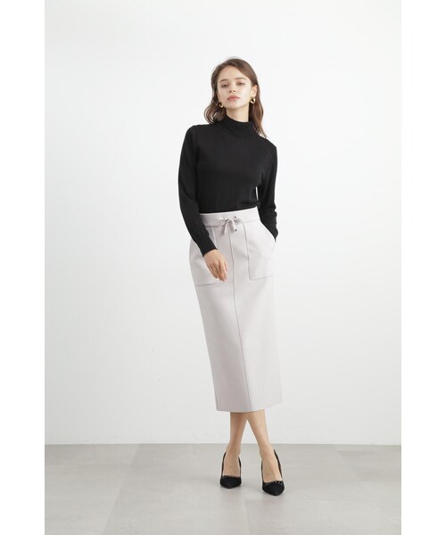 「PINKY&DIANNE」 スカート 36 ベージュ レディース_画像5