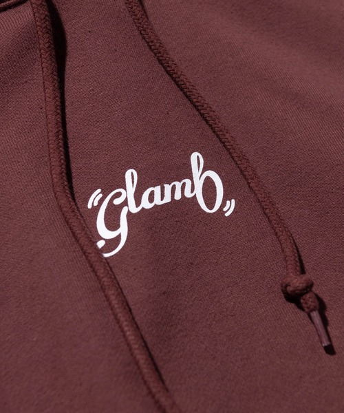 「glamb」 プルオーバーパーカー M ブラック メンズ