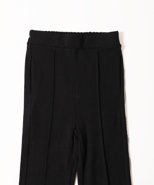 「WC」 ブーツカットパンツ FREE ブラック レディース_画像3