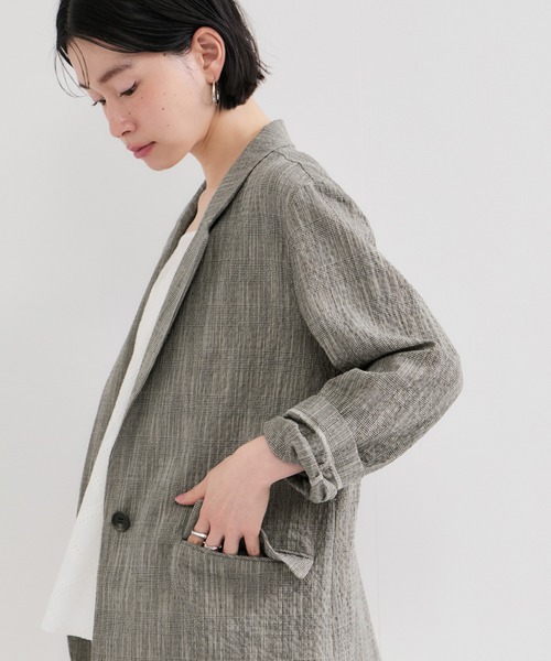 LE CERCLE par rope' ジャケット テーラードジャケット スラブ