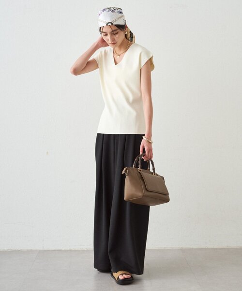 Loungedress（ラウンジドレス） ニット セーター 2WAYツヤニット