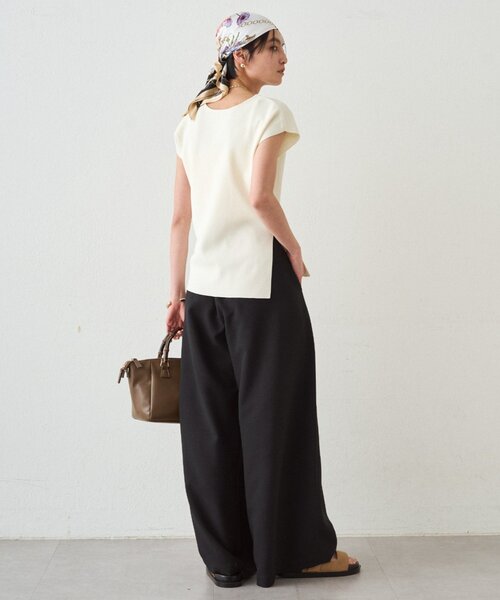 Loungedress（ラウンジドレス） ニット セーター 2WAYツヤニット