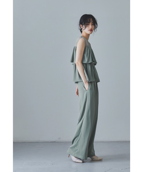 「niana」 セットアップ M ブラック レディース_画像6