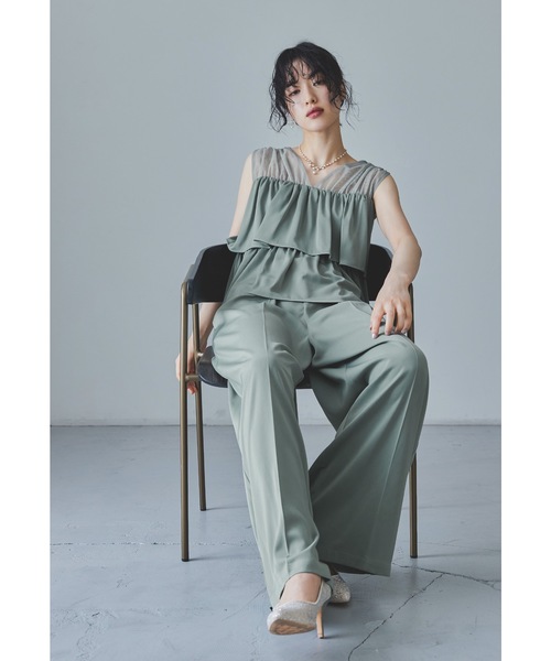 「niana」 セットアップ M ブラック レディース_画像9