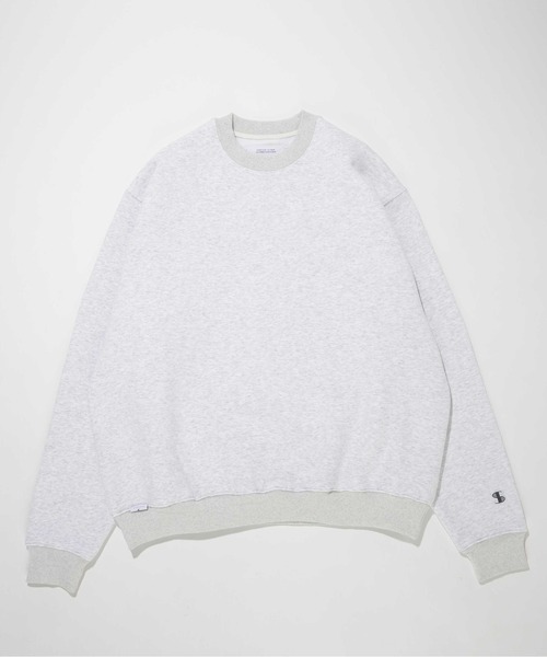 「SUPERTHANKS」 スウェットカットソー L アッシュグレー メンズ_画像6
