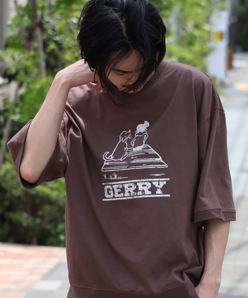 GERRY（ジェリー） tシャツ 「GERRY/ジェリー」接触冷感スラブ天竺