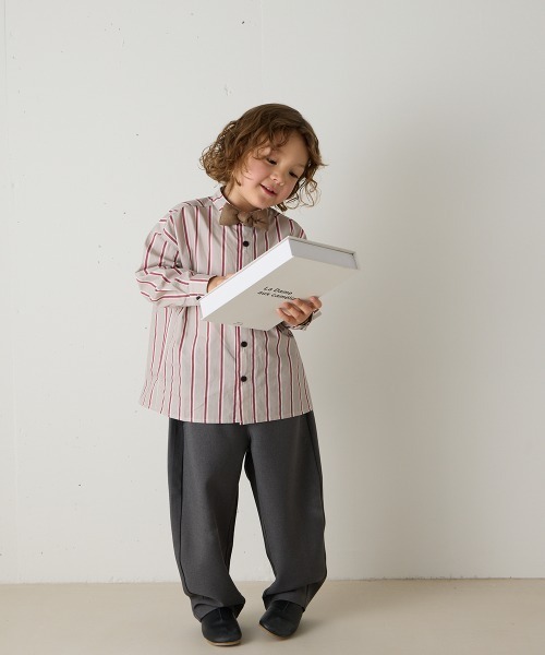 「riziere」 「KIDS」長袖ブラウス 150 ホワイト キッズ_画像3