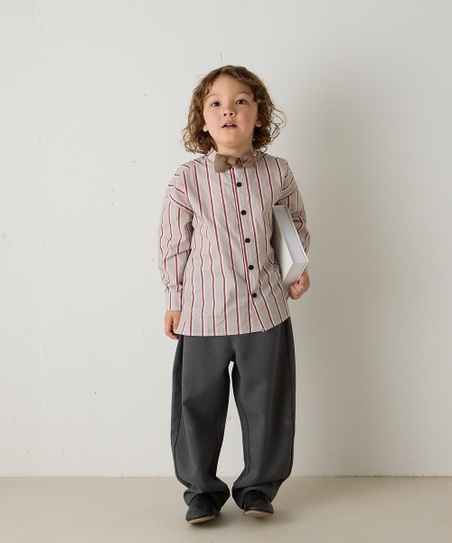 「riziere」 「KIDS」長袖ブラウス 150 ホワイト キッズ_画像4