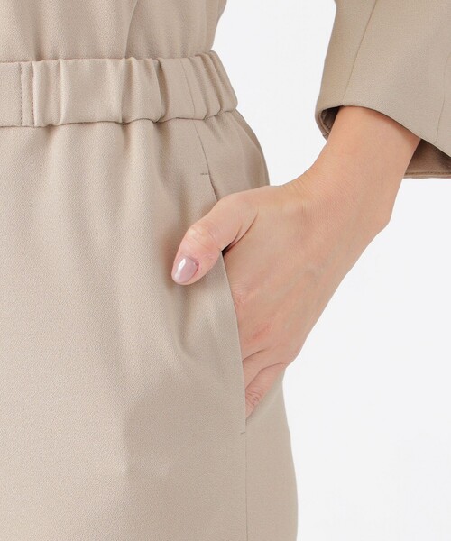 「TRANS WORK」 パンツ 40 ネイビー レディース_画像7