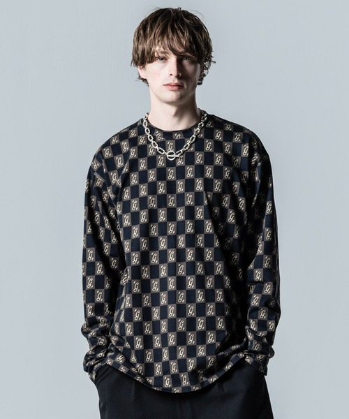 glamb（グラム） 長袖Tシャツ M ブラック メンズ : ZOZOTOWN Yahoo!店 