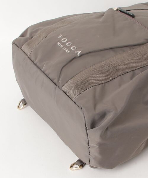 TOCCA　リュック　ライトグレー　グレージュ 系　新品　未使用 TOCCA（トッカ） リュック F グレー レディース : ZOZOTOWN Yahoo!店