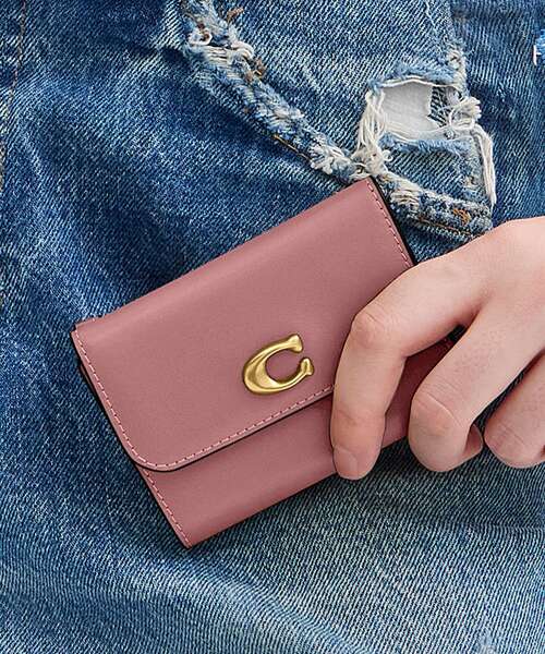 COACH（コーチ） 財布 ONE ピンク系その他 レディース : ZOZOTOWN