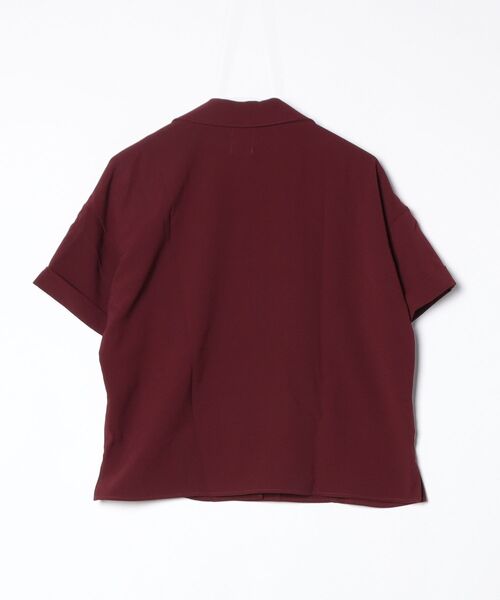 ロンハーマン RON HERMAN オープンカラー シャツ 半袖 M ブラウン Ron Herman（ロンハーマン） 半袖シャツ X-SMALL ブラウン レディース