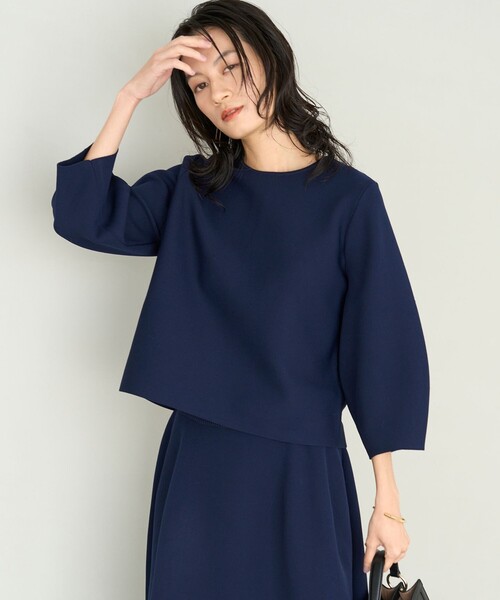 「UNFILO」 セットアップ MEDIUM ネイビー レディース_画像3