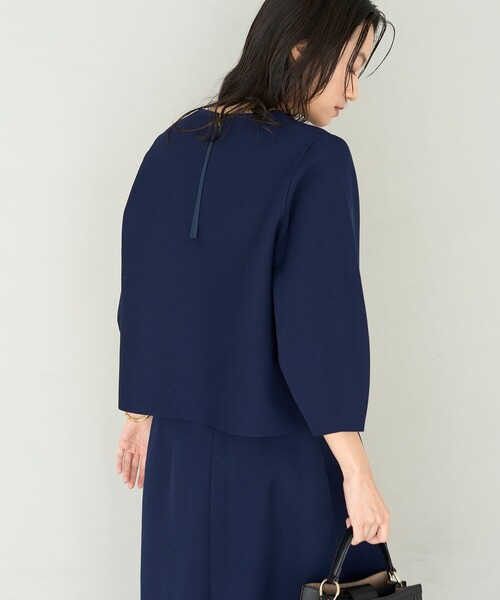 「UNFILO」 セットアップ MEDIUM ネイビー レディース_画像5