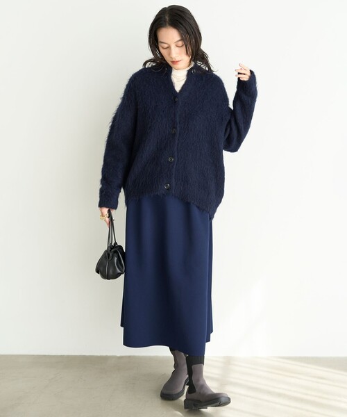 「UNFILO」 セットアップ MEDIUM ネイビー レディース_画像8