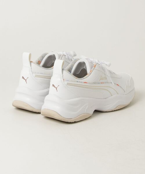 「PUMA」 ローカットスニーカー 25.0cm ホワイト レディース_画像2